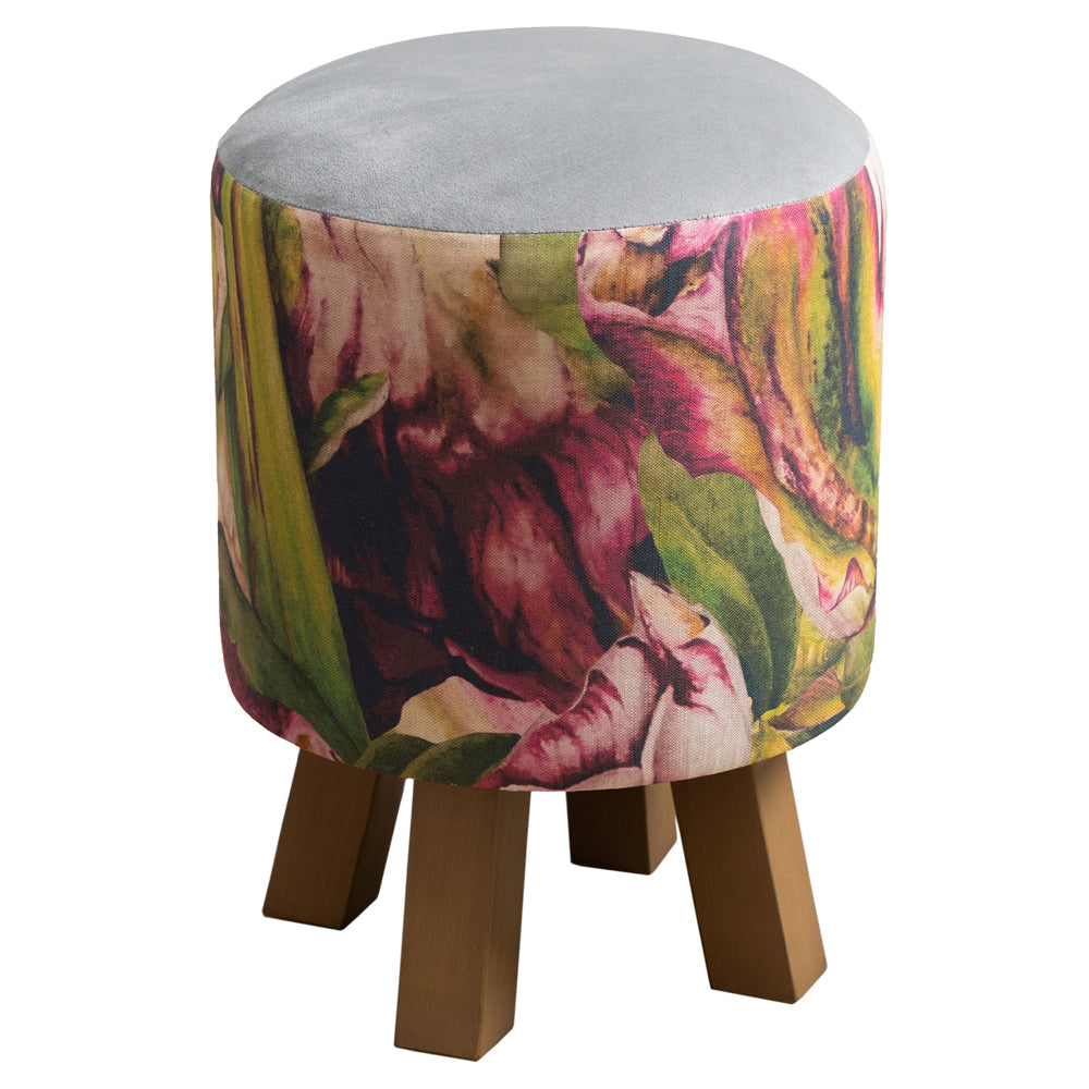 Heligan Monty Round Footstool