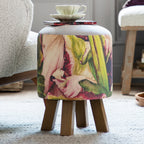 Heligan Monty Round Footstool