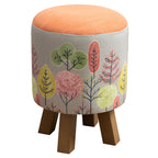 Lyall Monty Round Footstool