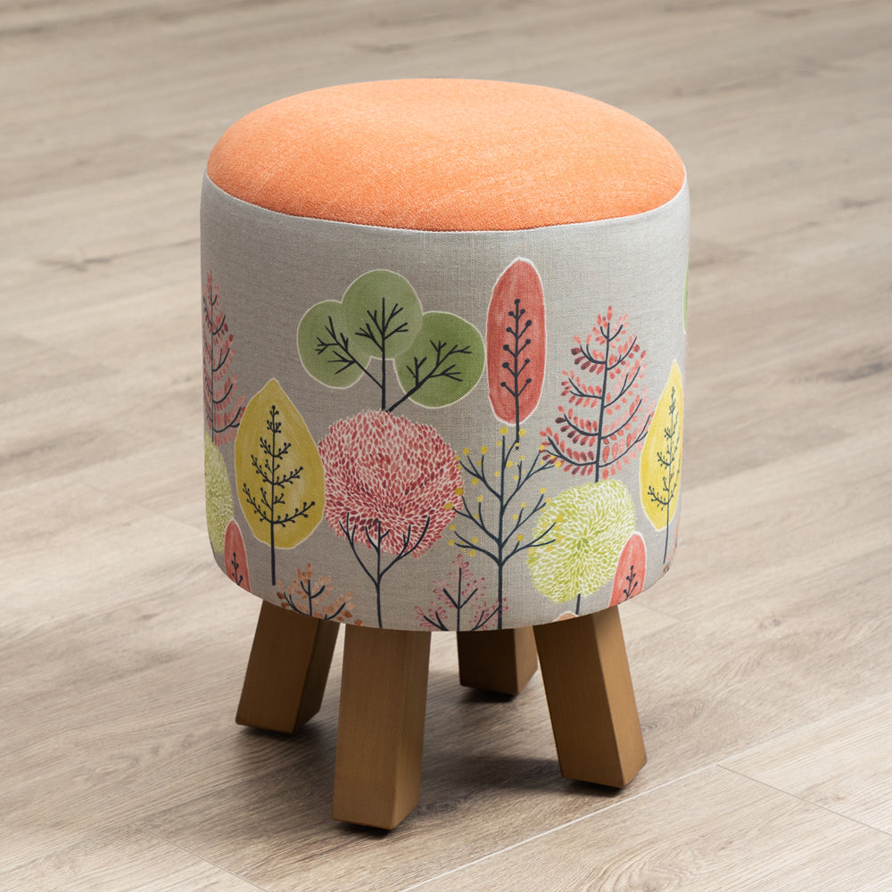 Lyall Monty Round Footstool