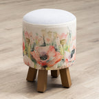 Papavera Monty Round Footstool
