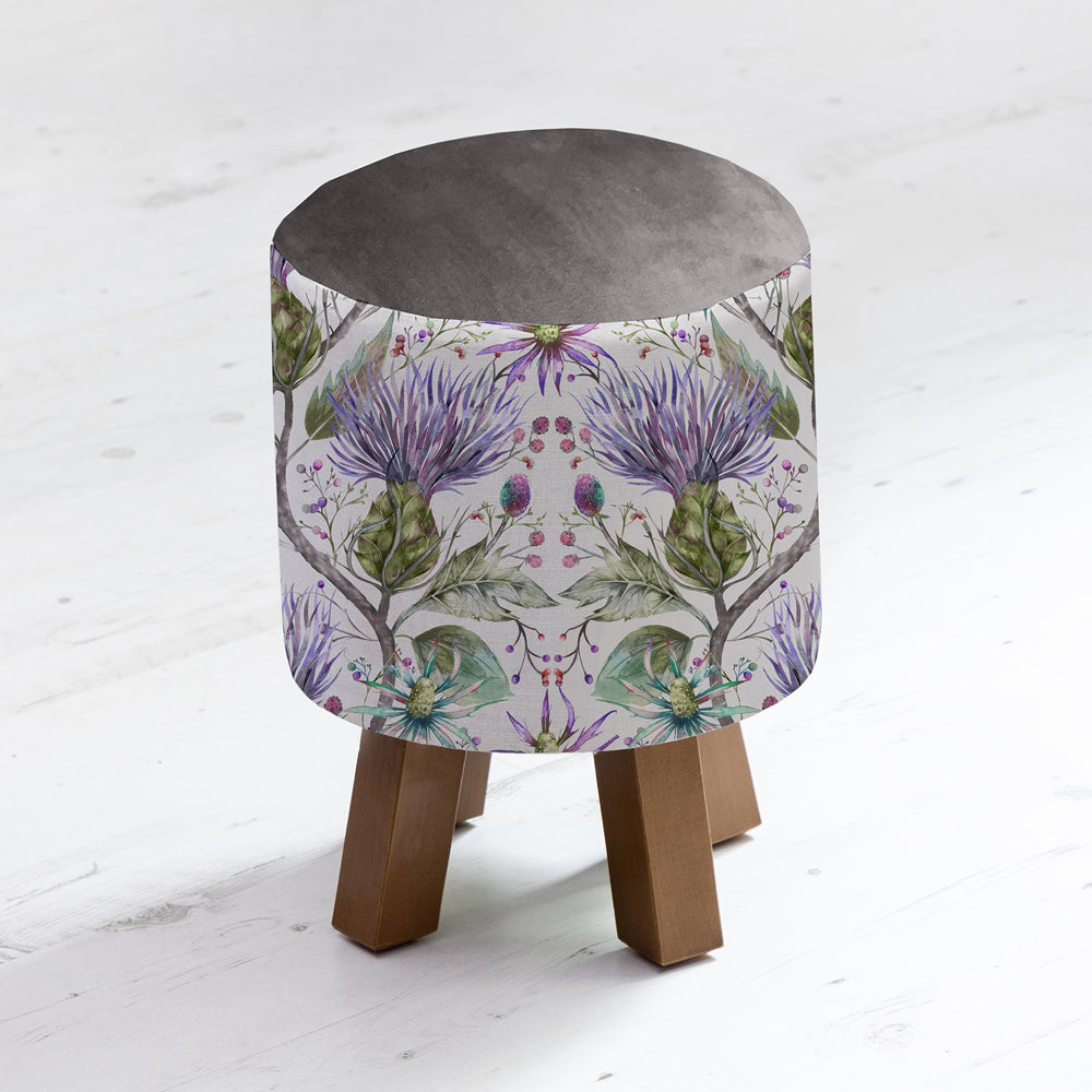 Varys Monty Round Footstool