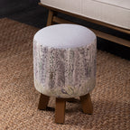 Whimsical Tale Monty Round Footstool