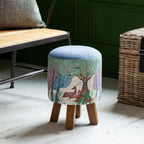 Willow Woods Monty Round Footstool