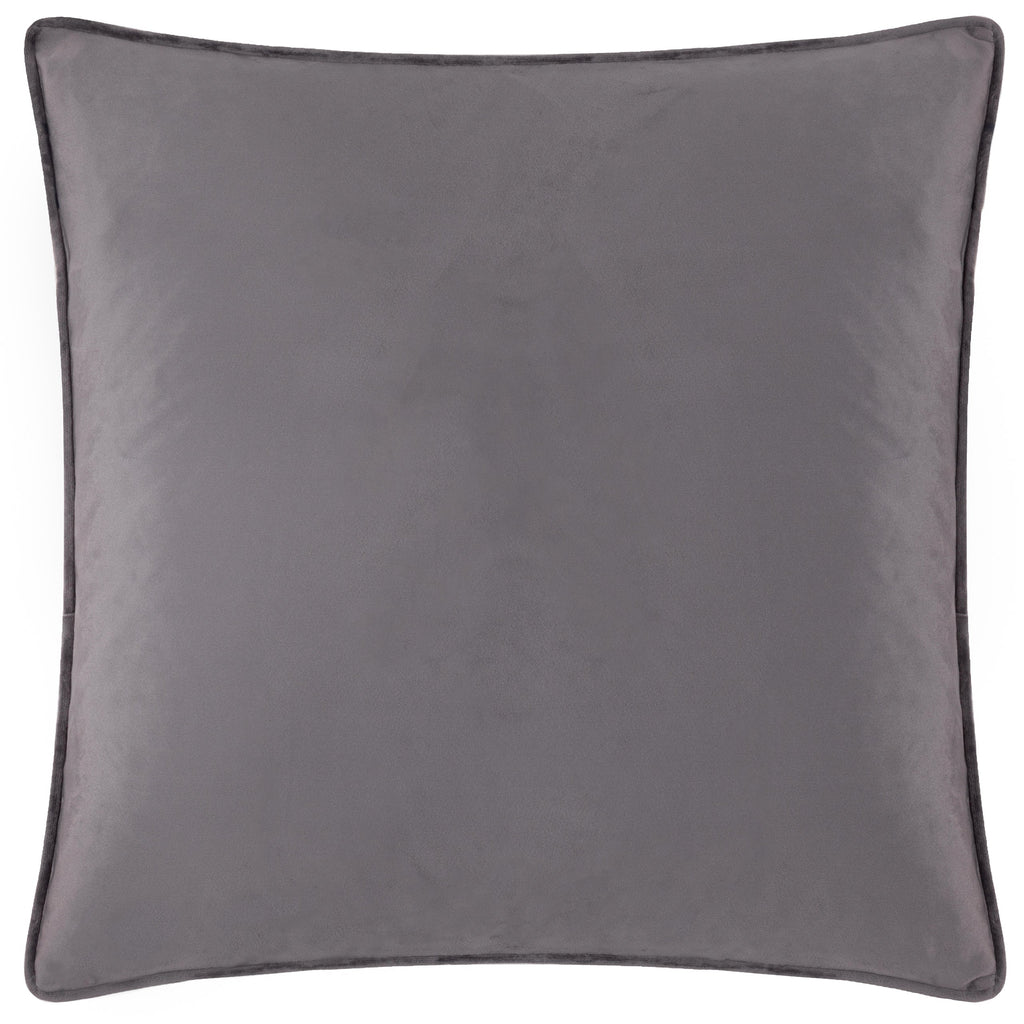 Moonlit Flight Embroidered Velvet Cushion