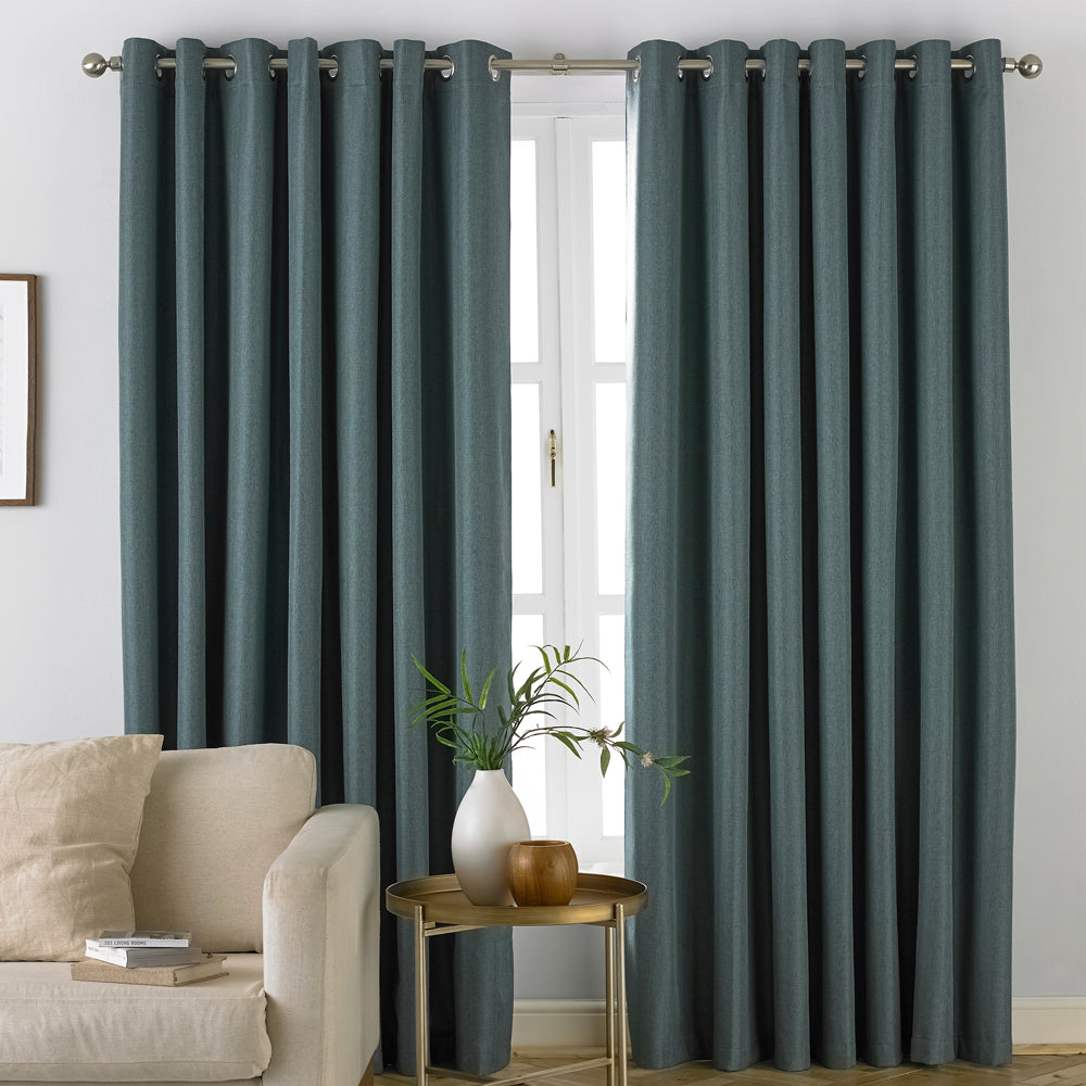 Moon Premium Thermal Blackout Eyelet Curtains