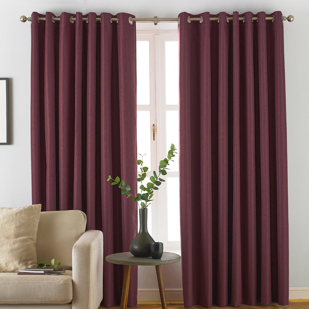 Moon Premium Thermal Blackout Eyelet Curtains