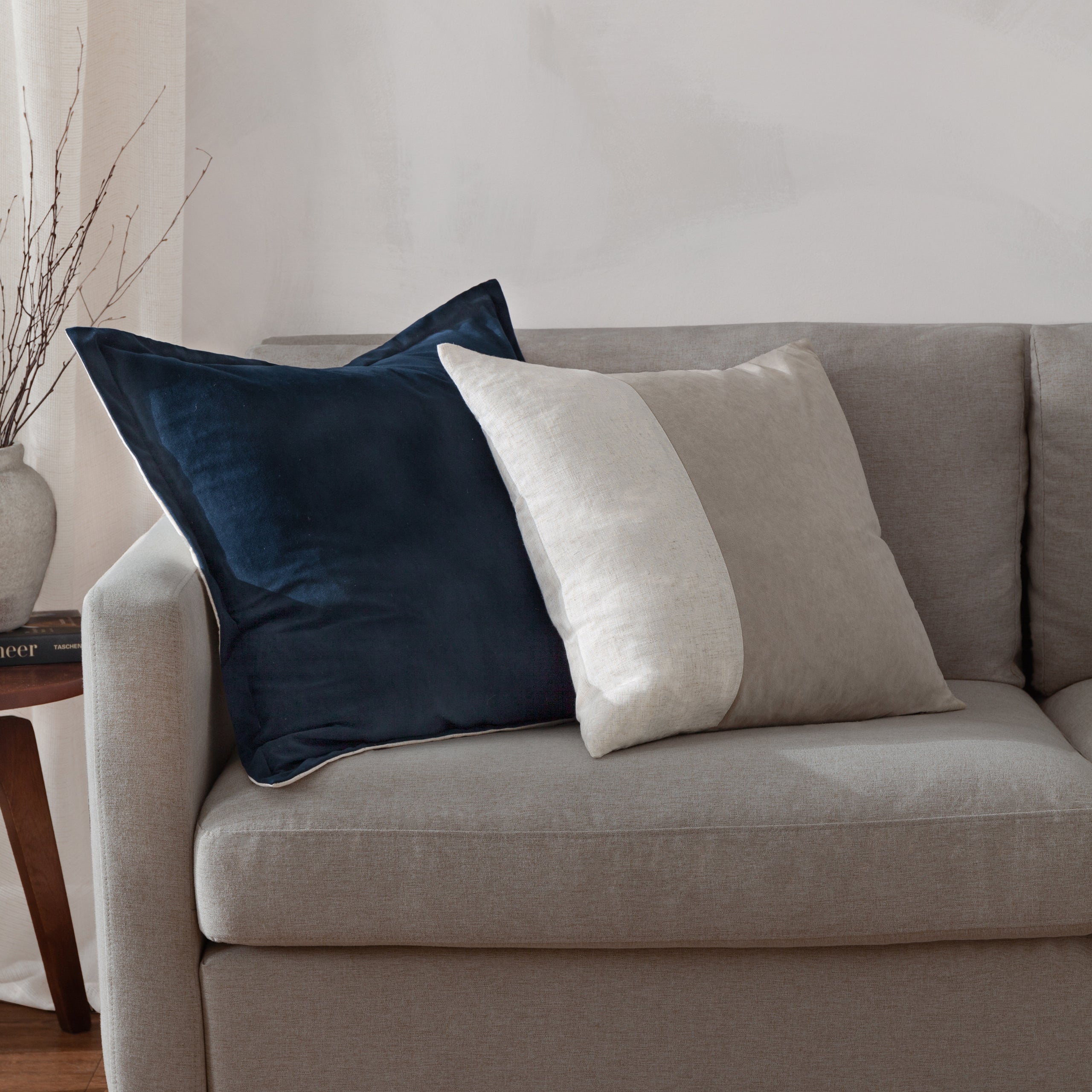 Morden Soft-Washed Velvet Cushion