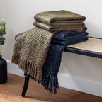 Morni Woven Fringed Throw