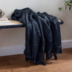 Morni Woven Fringed Throw