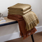 Morni Woven Fringed Throw