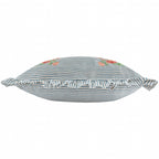 Martha Embroidered Ruffle Cushion