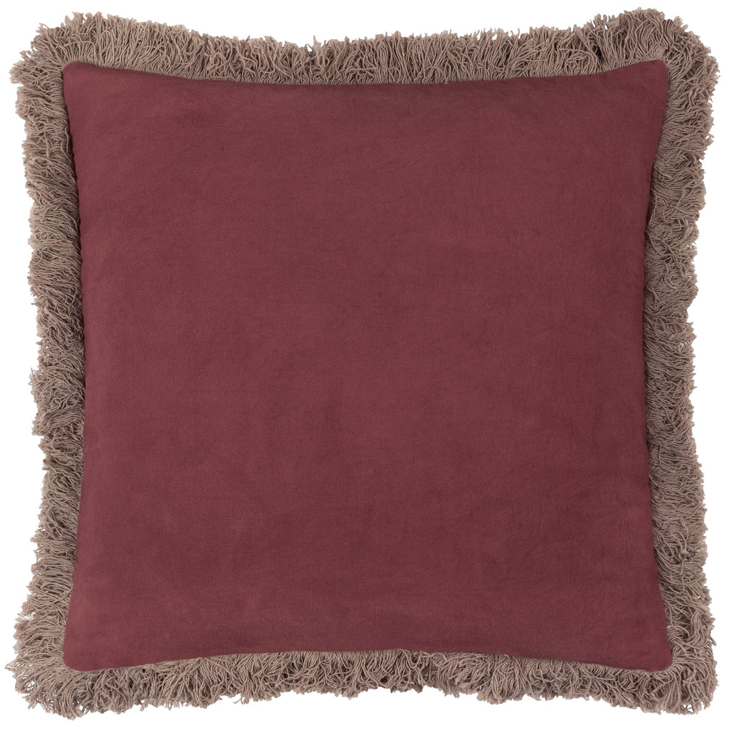 Mirrored Toucan Embroidered Cushion