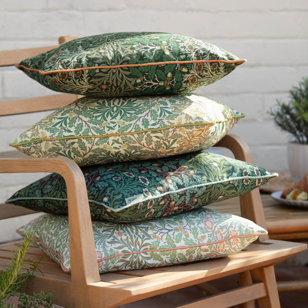 Multi Acorn Printed Outdoor Cushion