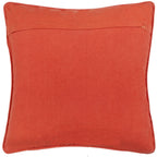 Mushroom Dell Embroidered Cotton Cushion