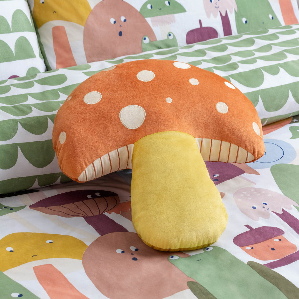 Mushroom Kids Novelty Cushion