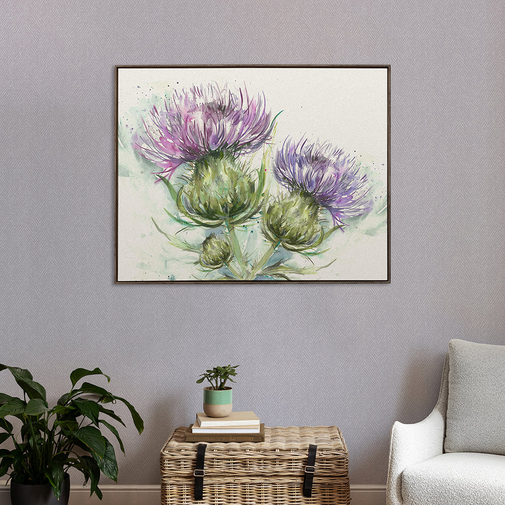 Mystic Moorland Framed Canvas