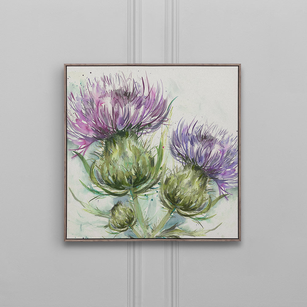 Mystic Moorland Framed Canvas