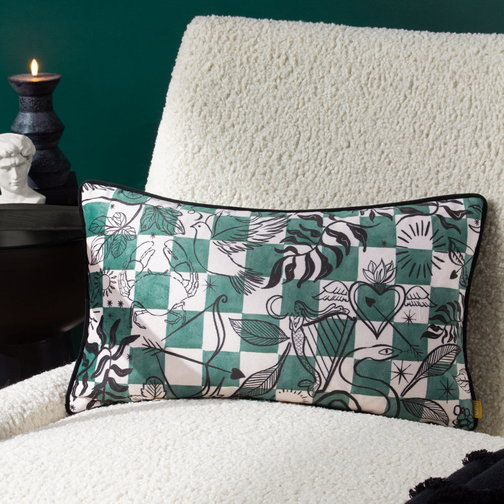Mythos Checkerboard Cushion