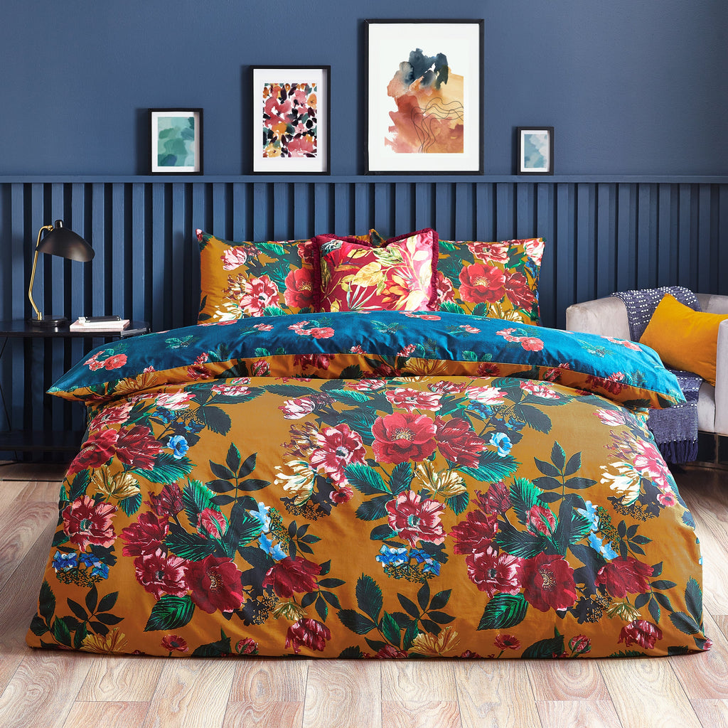 Nadya Floral Duvet Cover Set