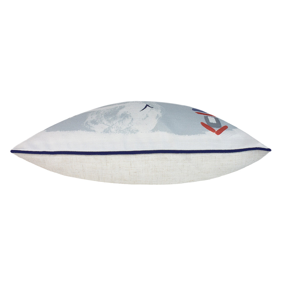 Nautical Lighthouse Rectangular Cushion Storm