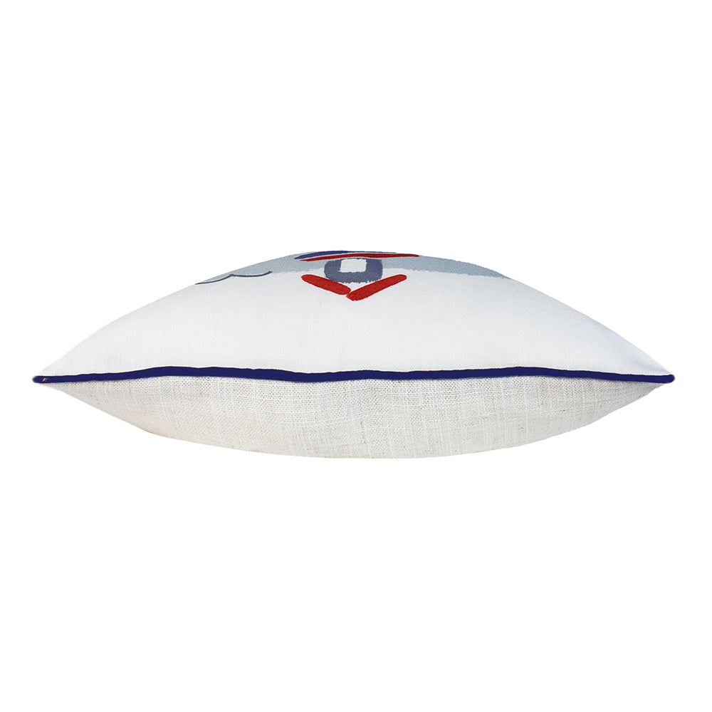 Nautical Lighthouse Cushion Navy