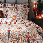 Nutcracker Christmas Duvet Cover Set