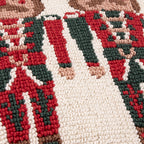 Nutcracker Trio Tufted Cushion