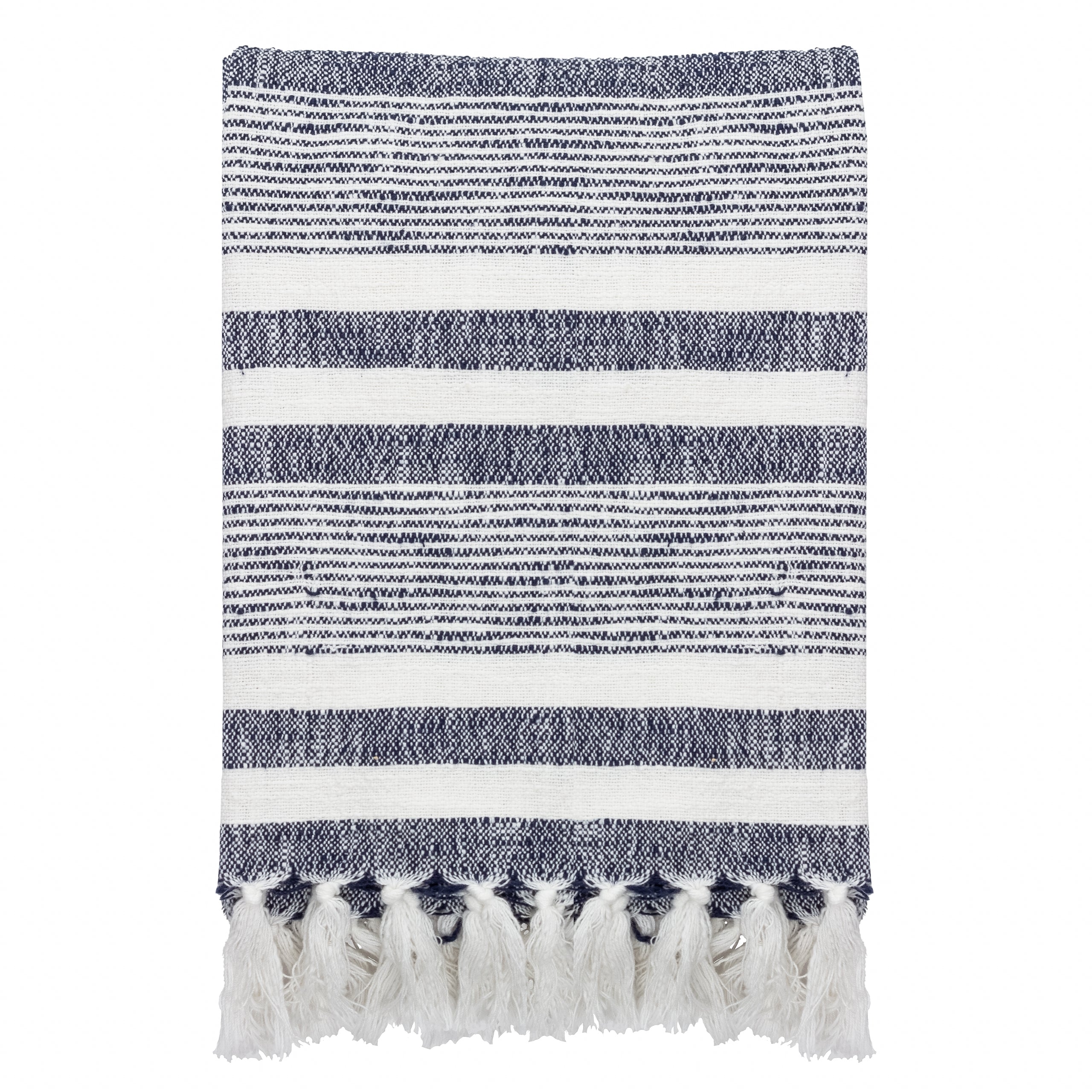 Neela Stripe Fringed Throws