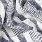 Neela Stripe Fringed Throws