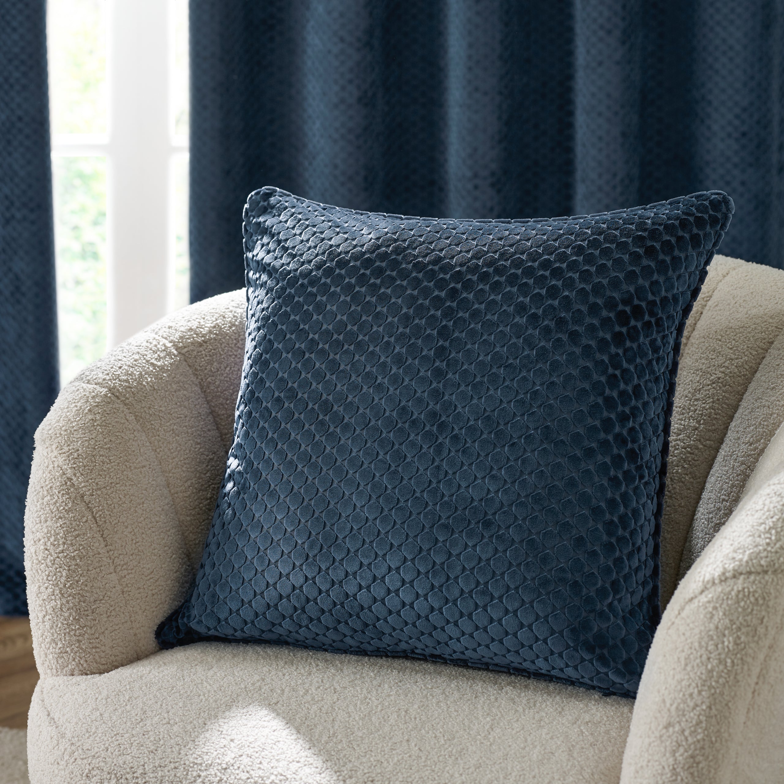 Neptune Velvet Cushion