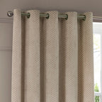Neptune Velvet Room Darkening Eyelet Curtains