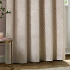 Neptune Velvet Room Darkening Eyelet Curtains