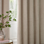 Neptune Velvet Room Darkening Eyelet Curtains