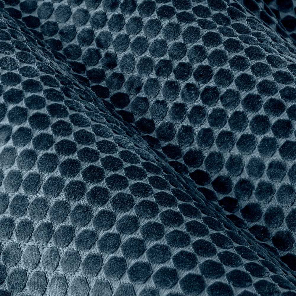 Neptune Velvet Room Darkening Eyelet Curtains