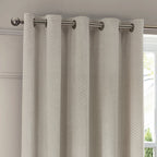 Neptune Velvet Room Darkening Eyelet Curtains