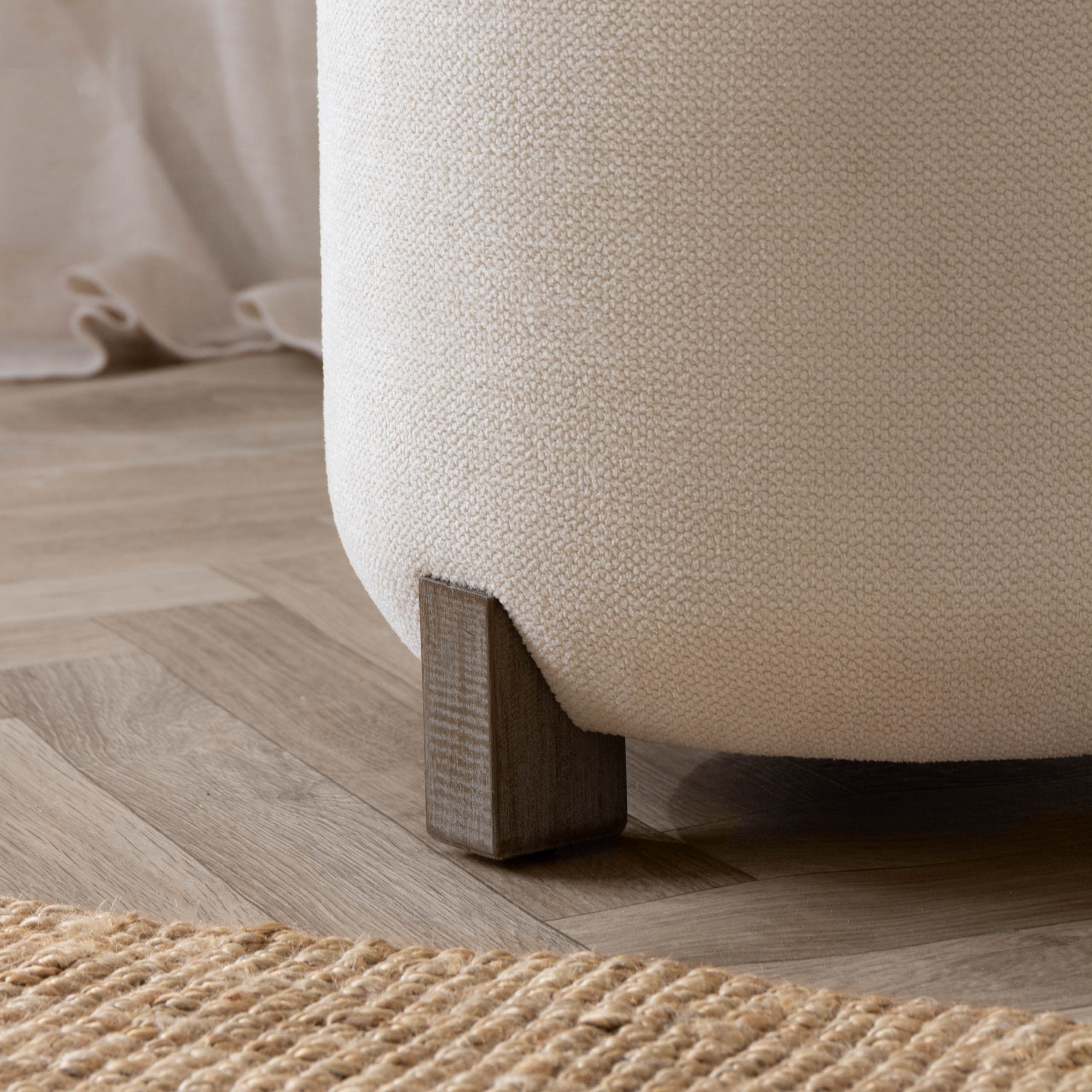 Neven Storage Footstool