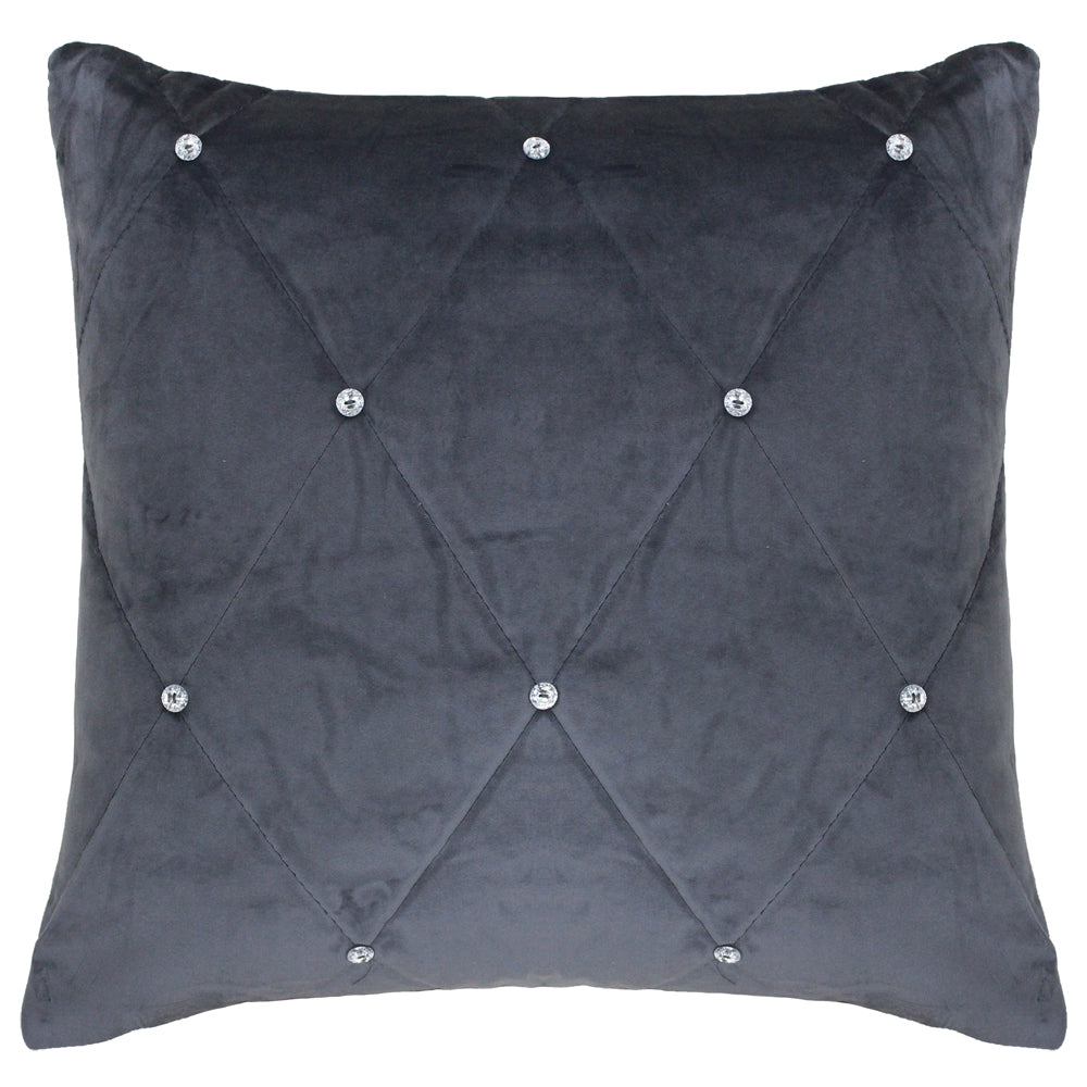 New Diamante Embellished Cushion