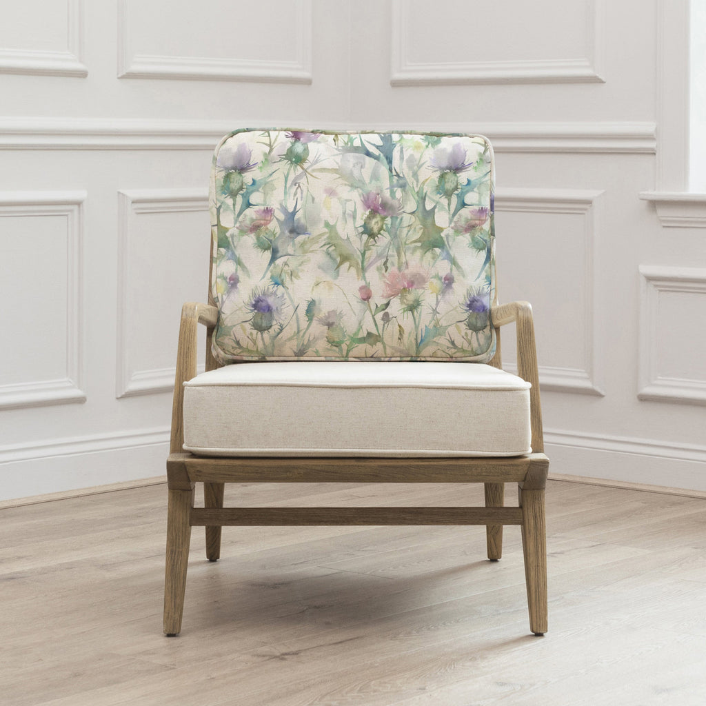 Cirsium Printed Idris Chair
