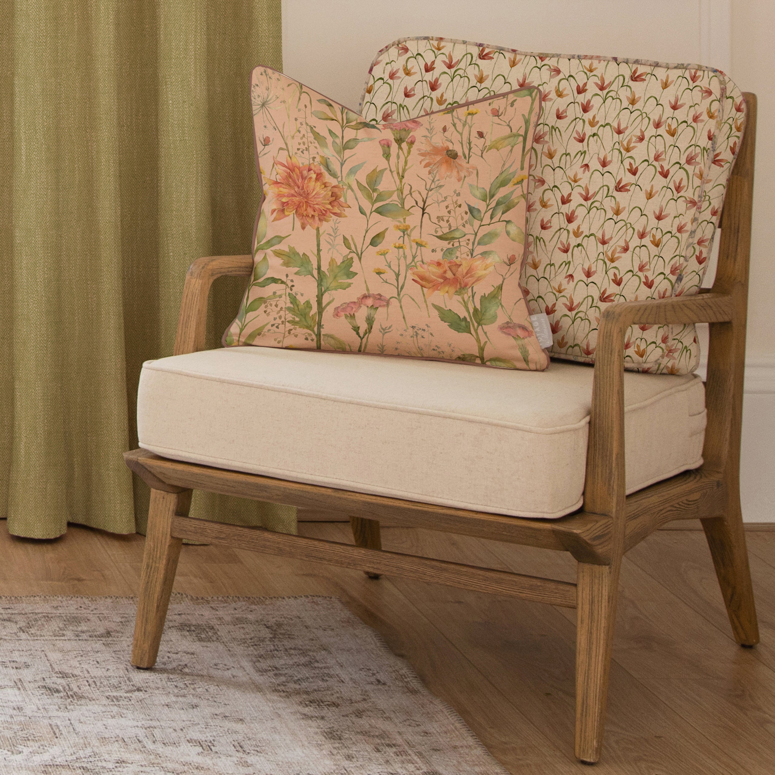 Fresia Printed Idris Chair