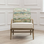 Russet Shores Printed Idris Chair