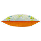 Nectar Garden Blossom Piped Velvet Cushion