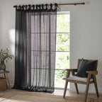 Nimbus Sheer Tie Top Curtain Panel