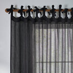 Nimbus Sheer Tie Top Curtain Panel