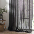 Nimbus Sheer Tie Top Curtain Panel