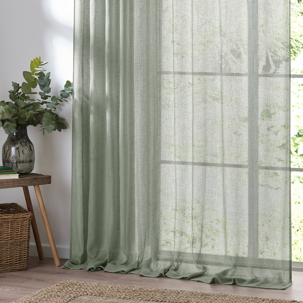 Nimbus Sheer Tie Top Curtain Panel