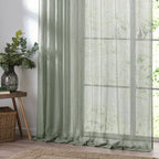 Nimbus Sheer Tie Top Curtain Panel
