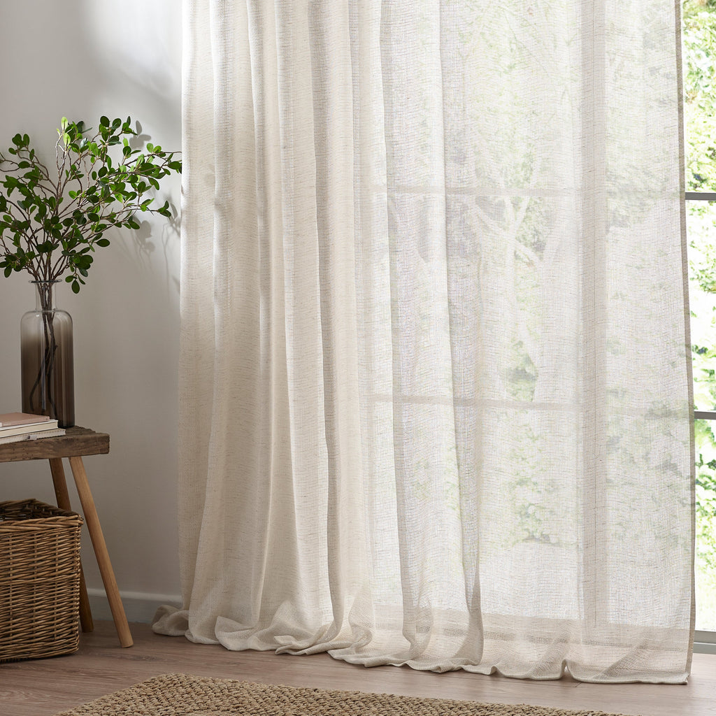 Nimbus Sheer Tie Top Curtain Panel
