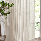 Nimbus Sheer Tie Top Curtain Panel