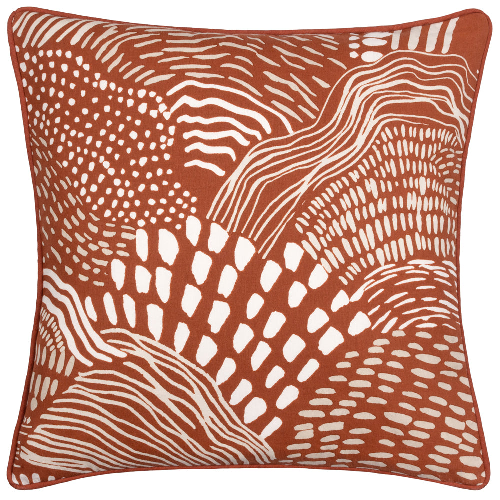 Nola Abstract Piped Cushion